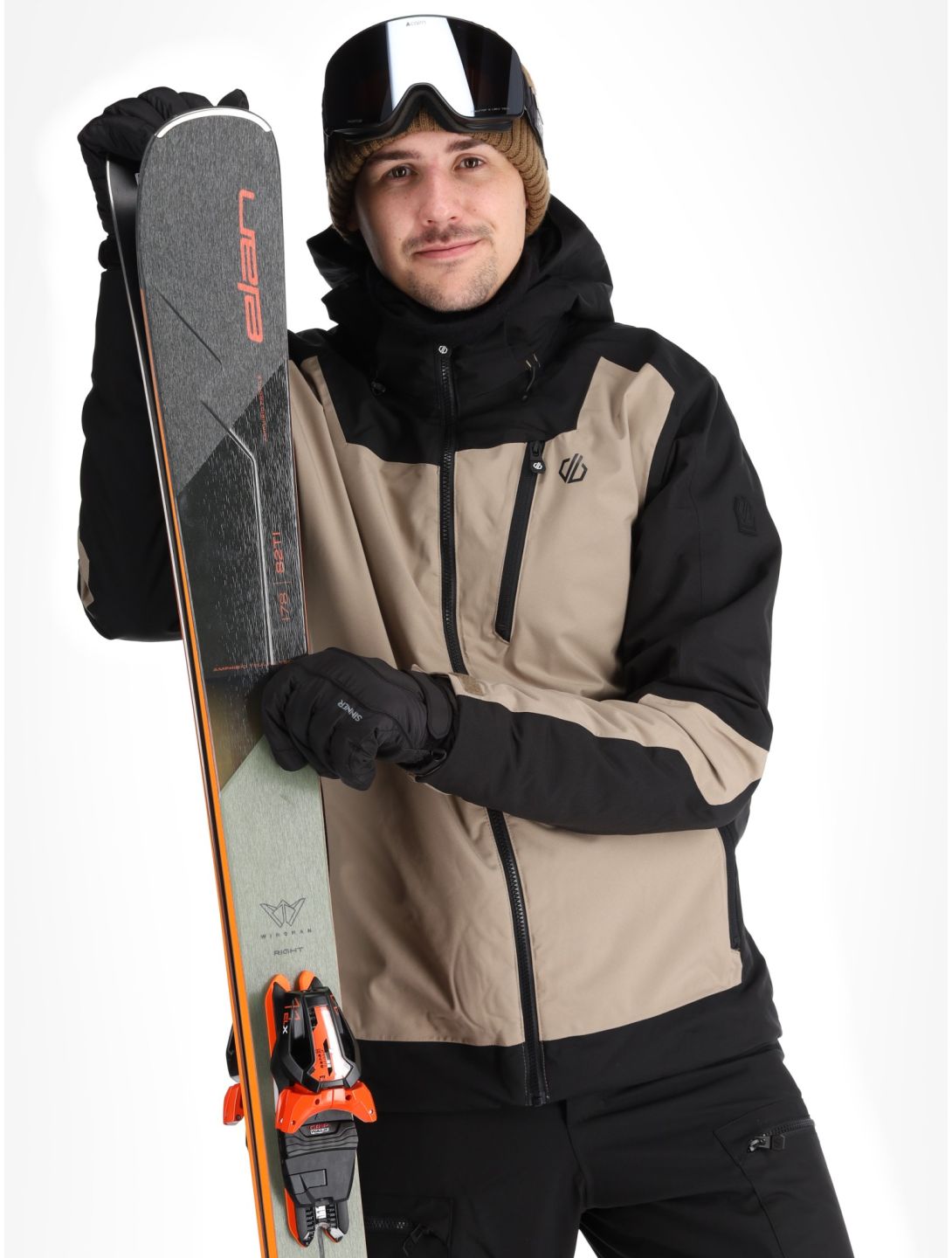 Dare2b, Halfpipe II Skijacke Herren Black / Clay braun, schwarz 