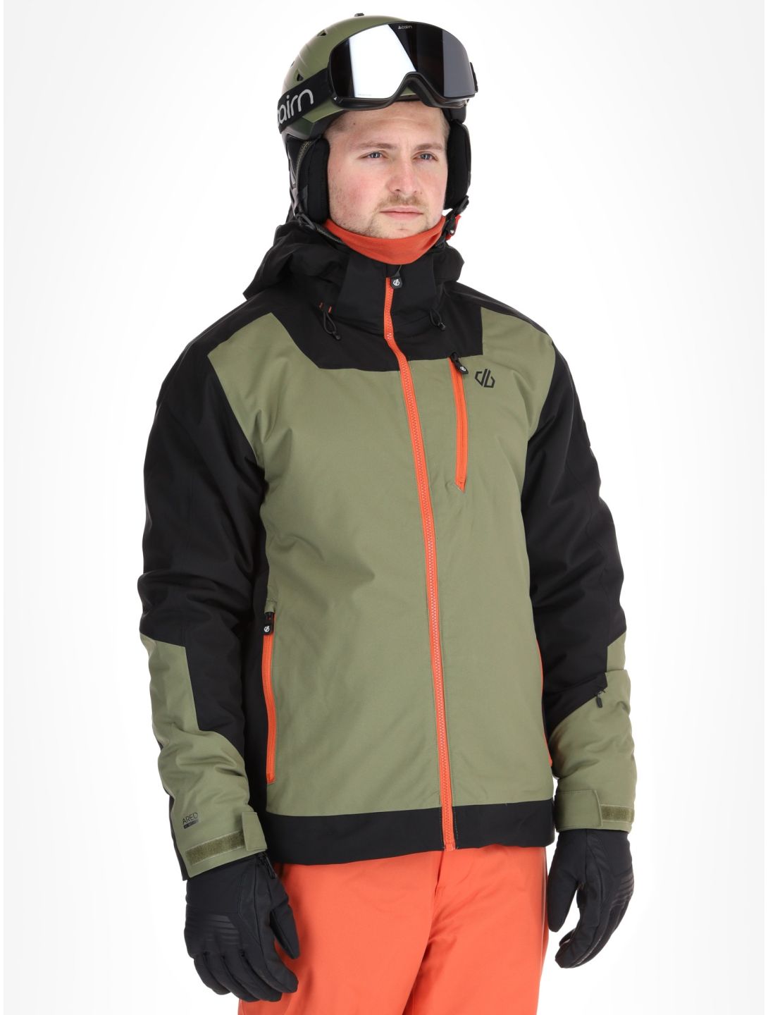 Dare2b, Halfpipe II Skijacke Herren Black / Olivine Green grün, schwarz 