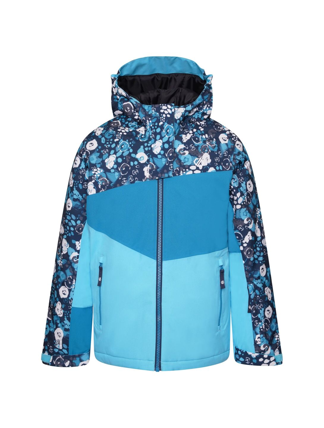 Dare2b, Humour II Skijacke Kinder floral print river blau 