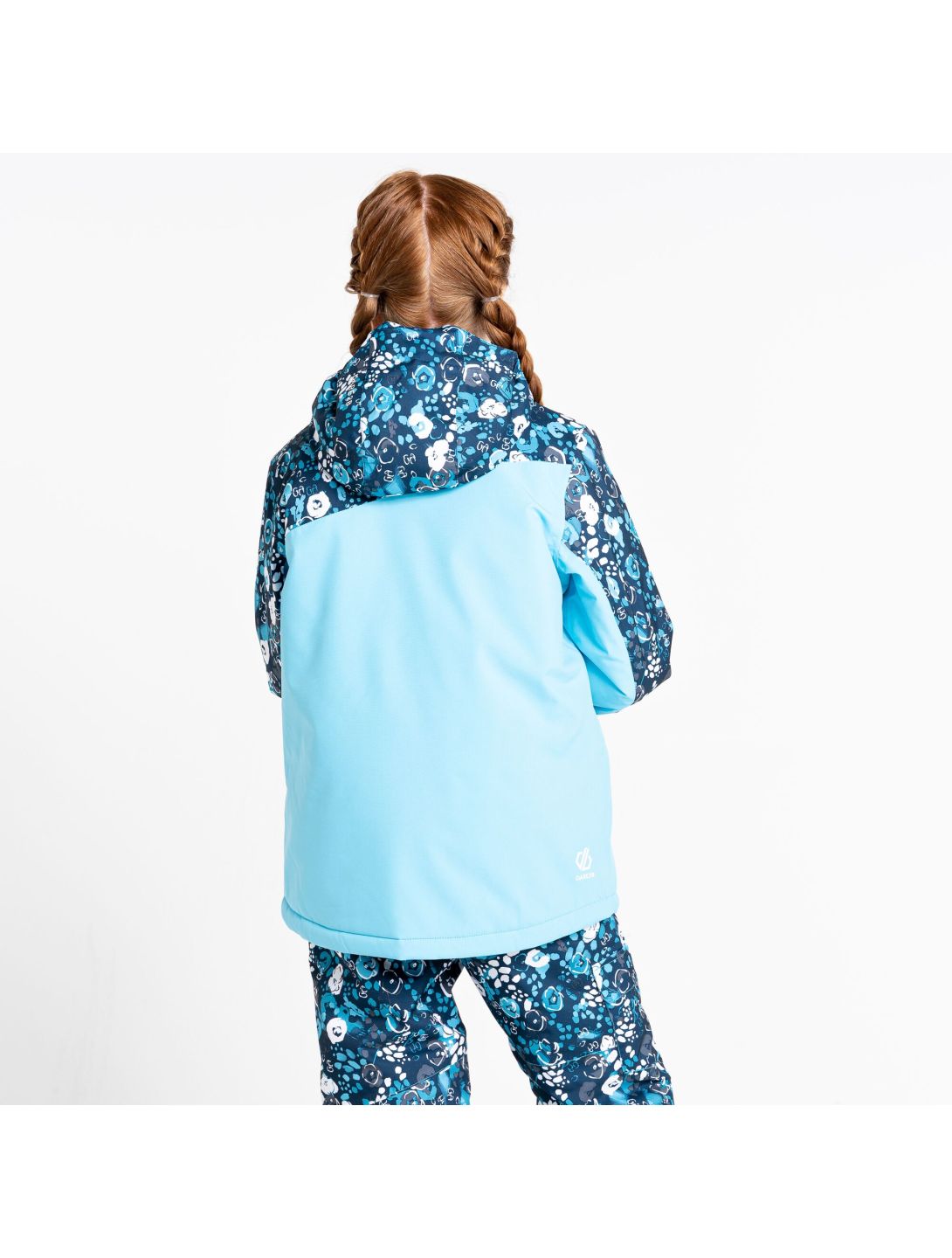 Dare2b, Humour II Skijacke Kinder floral print river blau 