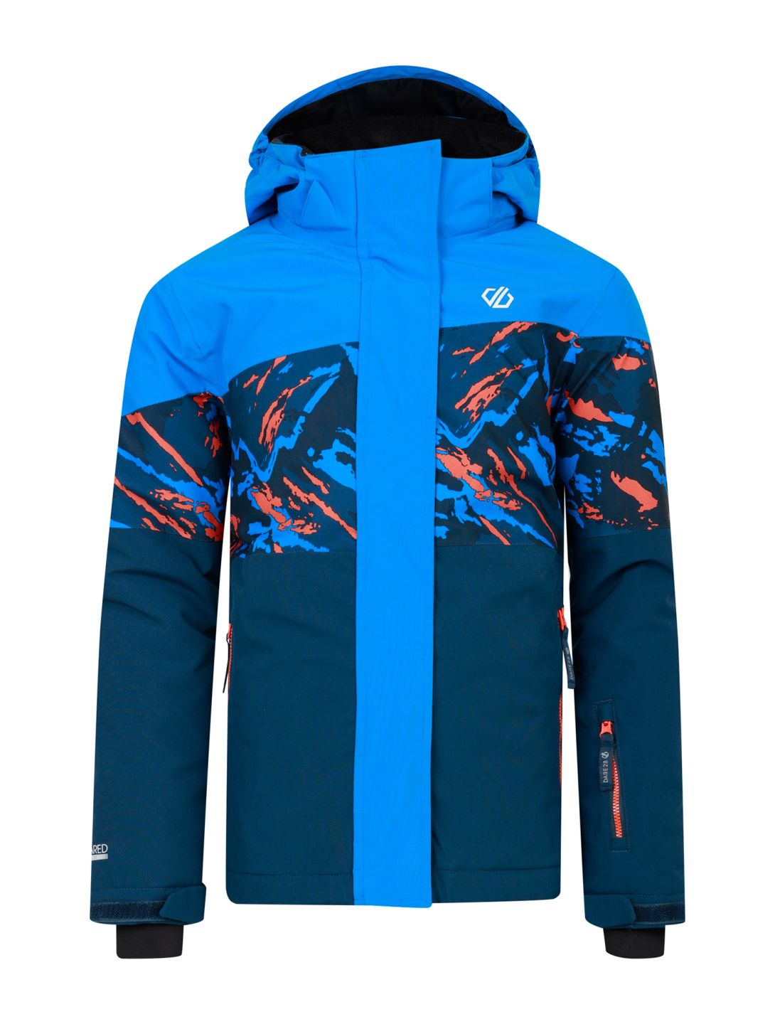 Dare2b, Humour III Skijacke Kinder Athletic Blue / Athletic Blue Camo Print / Moonlight Denim blau 