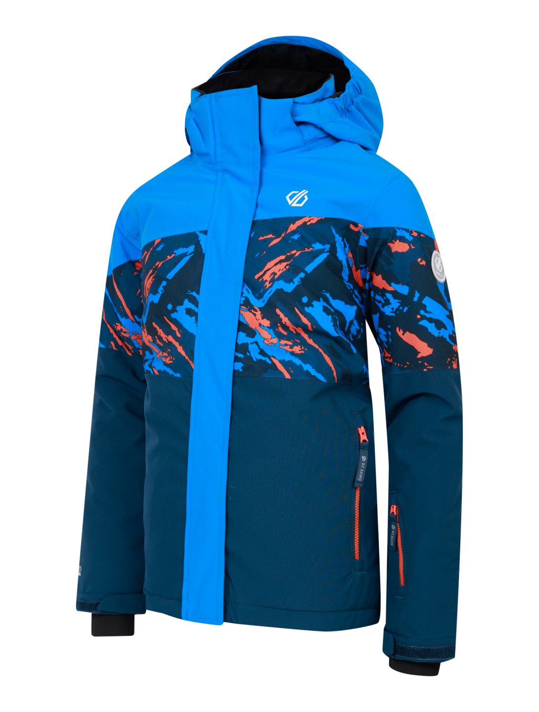 Dare2b, Humour III Skijacke Kinder Athletic Blue / Athletic Blue Camo Print / Moonlight Denim blau 