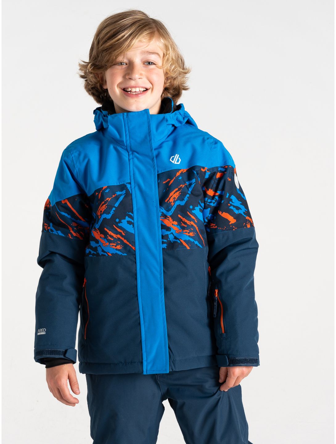 Dare2b, Humour III Skijacke Kinder Athletic Blue / Athletic Blue Camo Print / Moonlight Denim blau 