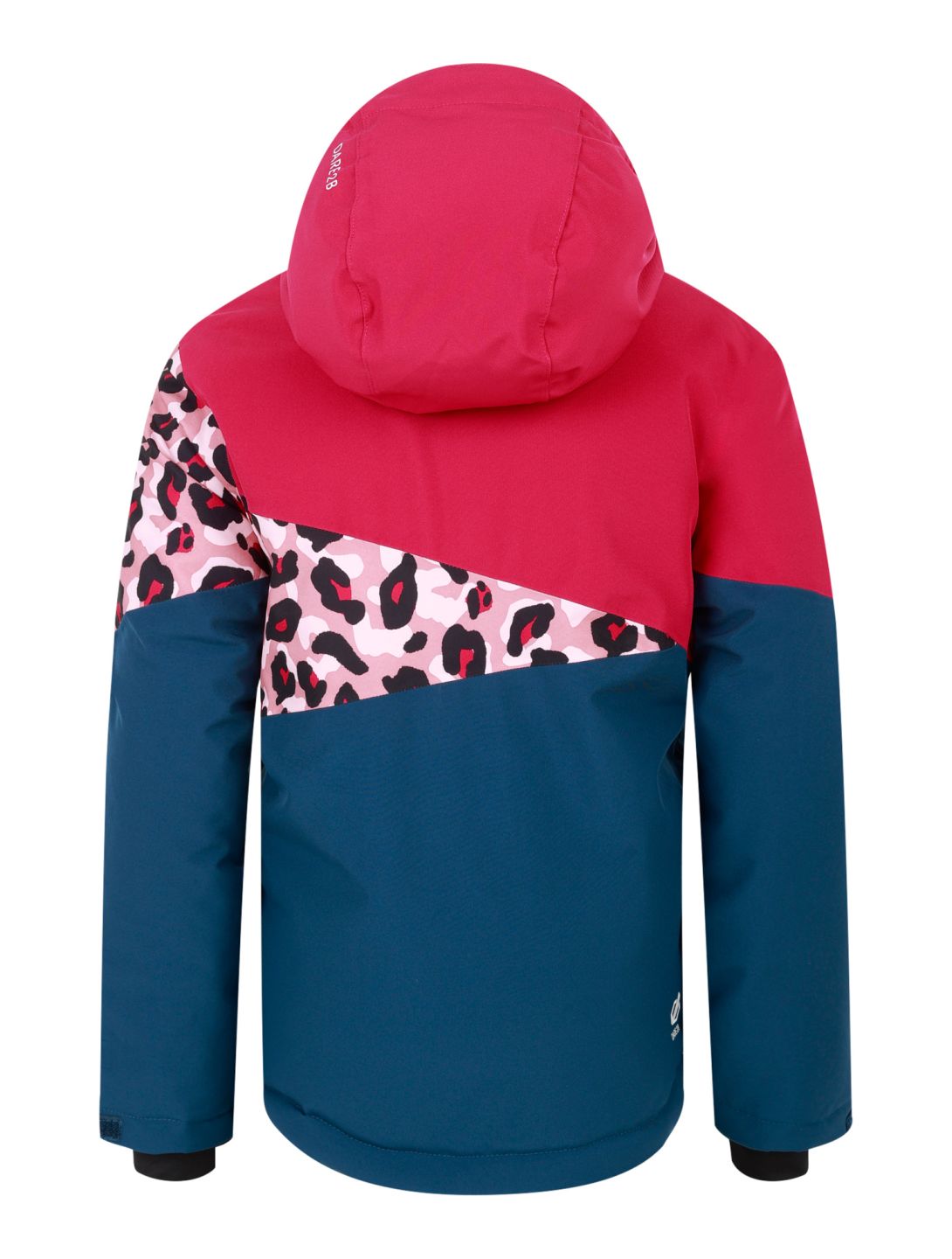 Dare2b, Humour III Skijacke Kinder Berry Pink / Dusty Rose Cheetah Print / Moonlight Denim blau, rosa 