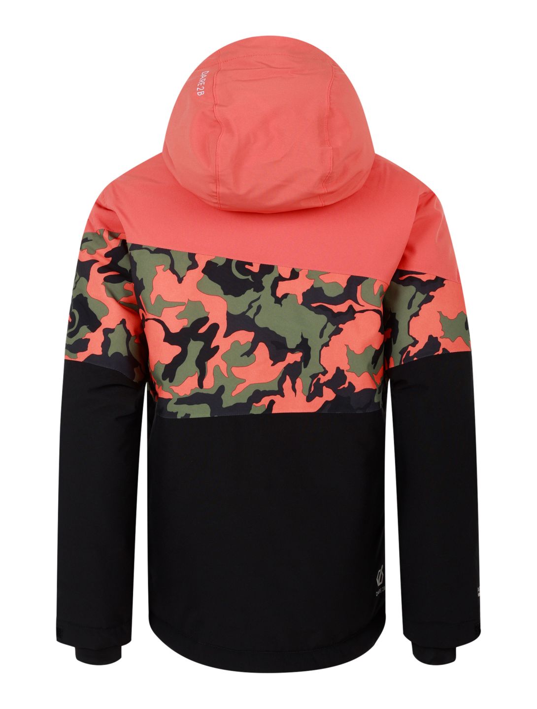 Dare2b, Humour III Skijacke Kinder Orange Rust / Orange Rust Camo Print / Black orange, schwarz 