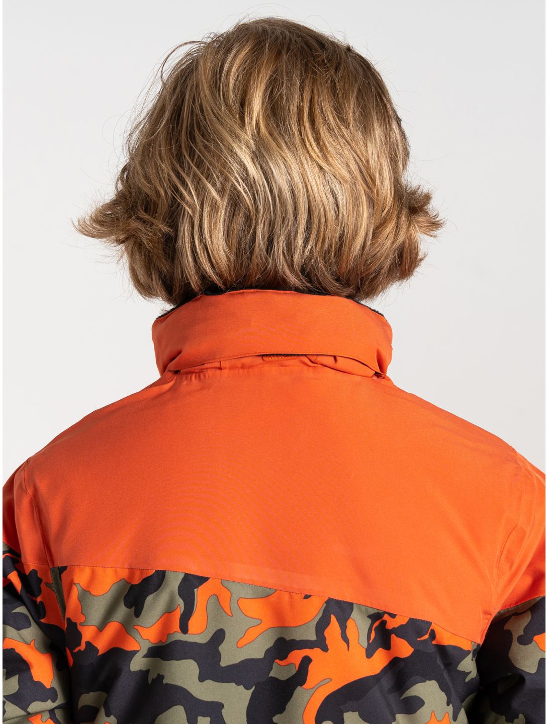 Dare2b, Humour III Skijacke Kinder Orange Rust / Orange Rust Camo Print / Black orange, schwarz 