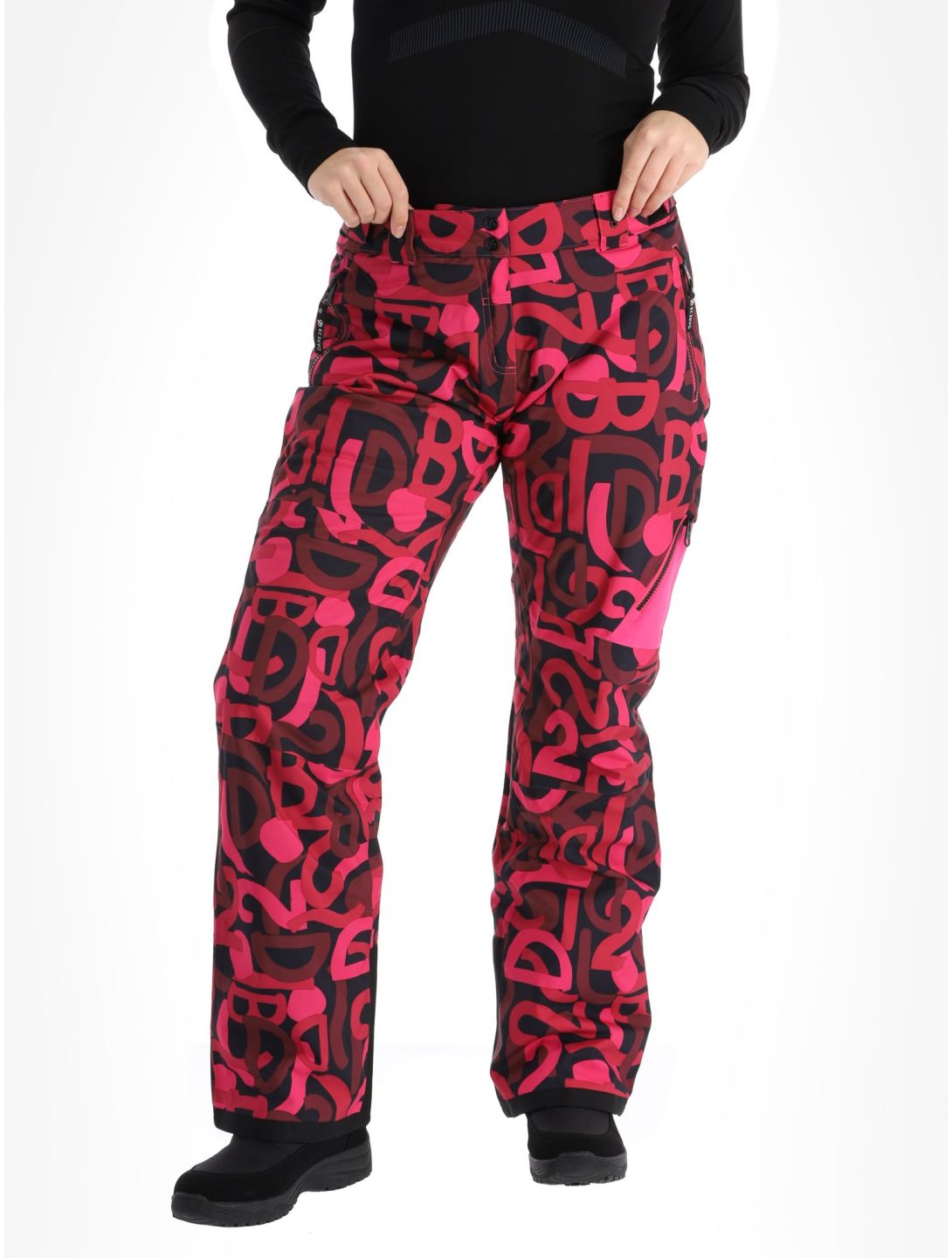 Dare2b, Ice Skihose Damen Pure Pink Graffiti Print rosa 