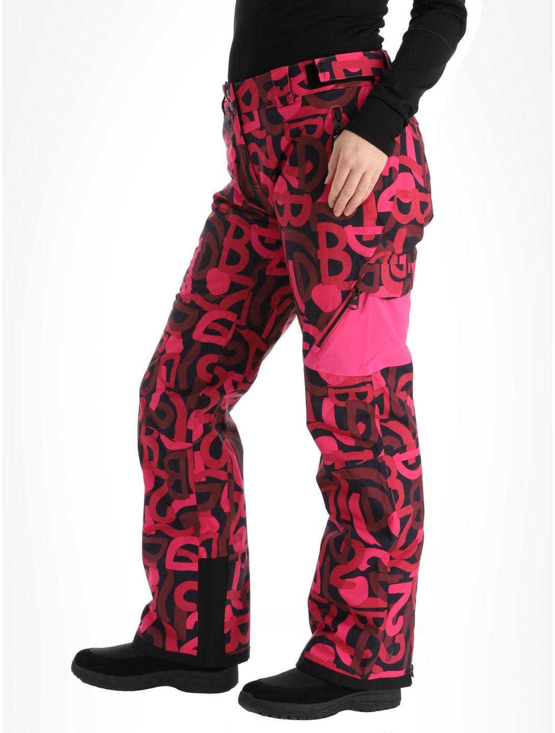 Dare2b, Ice Skihose Damen Pure Pink Graffiti Print rosa 