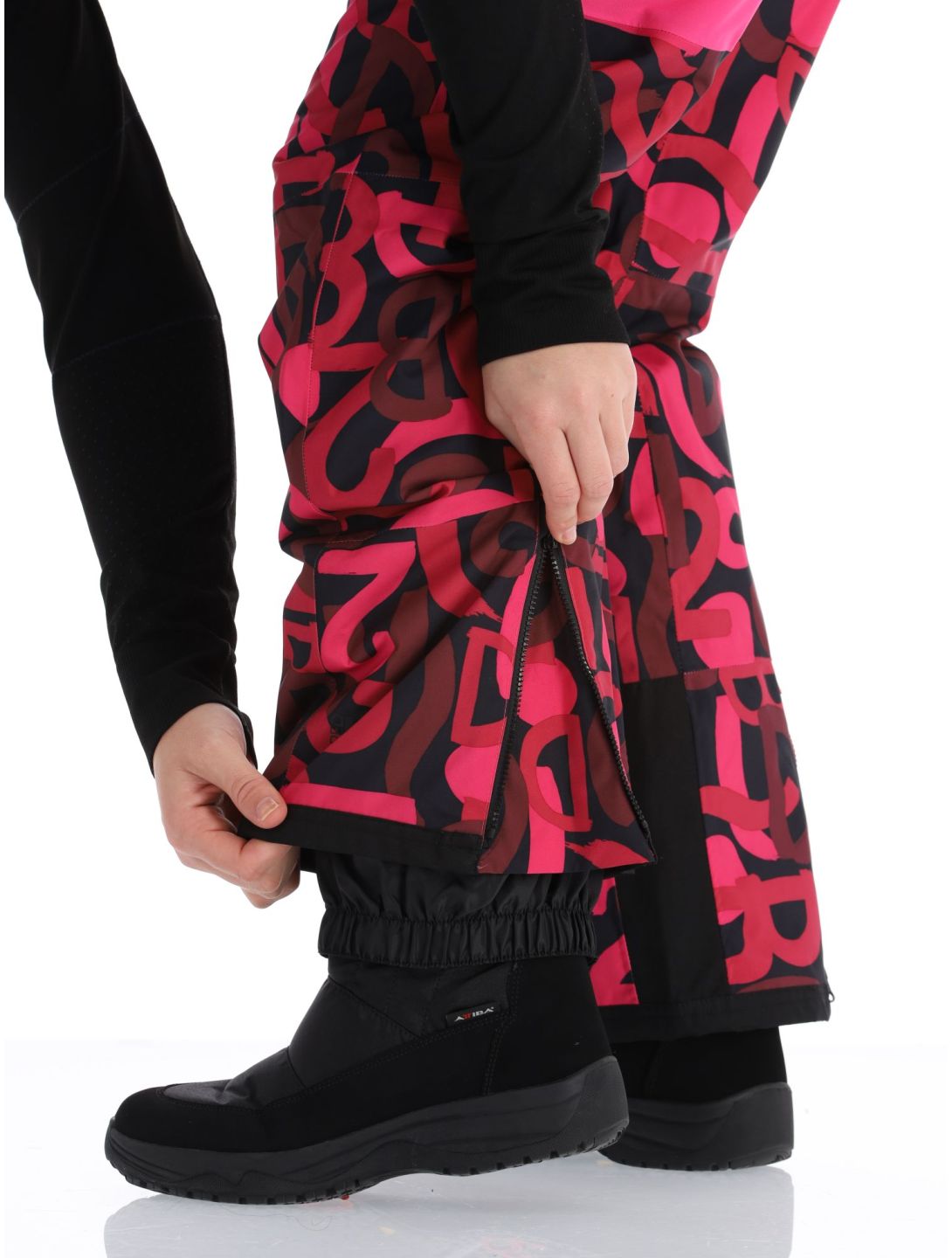 Dare2b, Ice Skihose Damen Pure Pink Graffiti Print rosa 