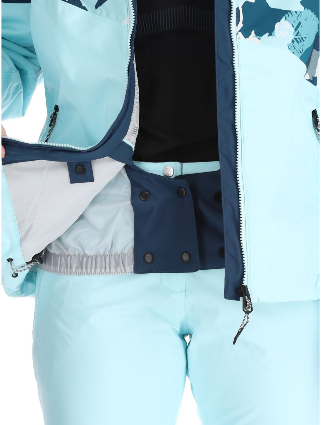 Dare2b, Ice III Skijacke Damen Moonlight Denim / Water Ballet blau 