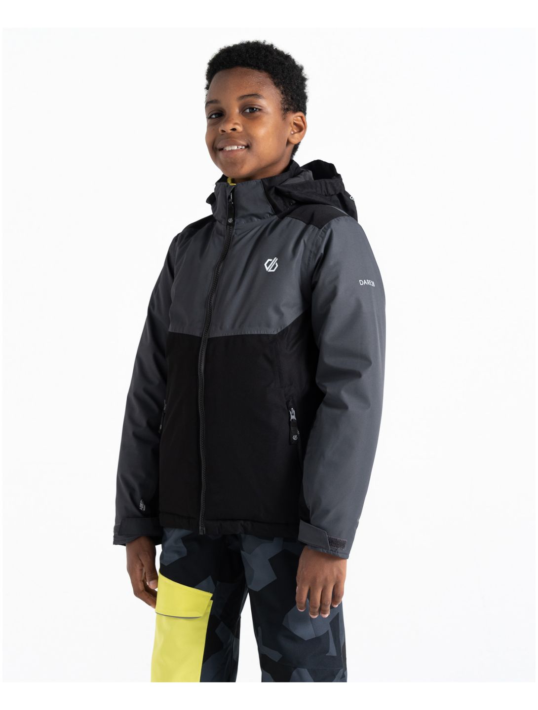 Dare2b, Impose III Skijacke Kinder Ebony / Black grau, schwarz 