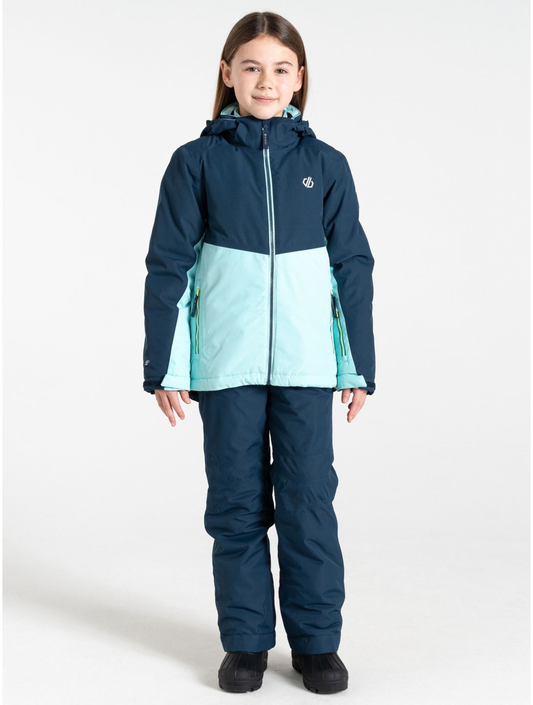 Dare2b, Impose IV Skijacke Kinder Moonlight Denim / Water Ballet blau 