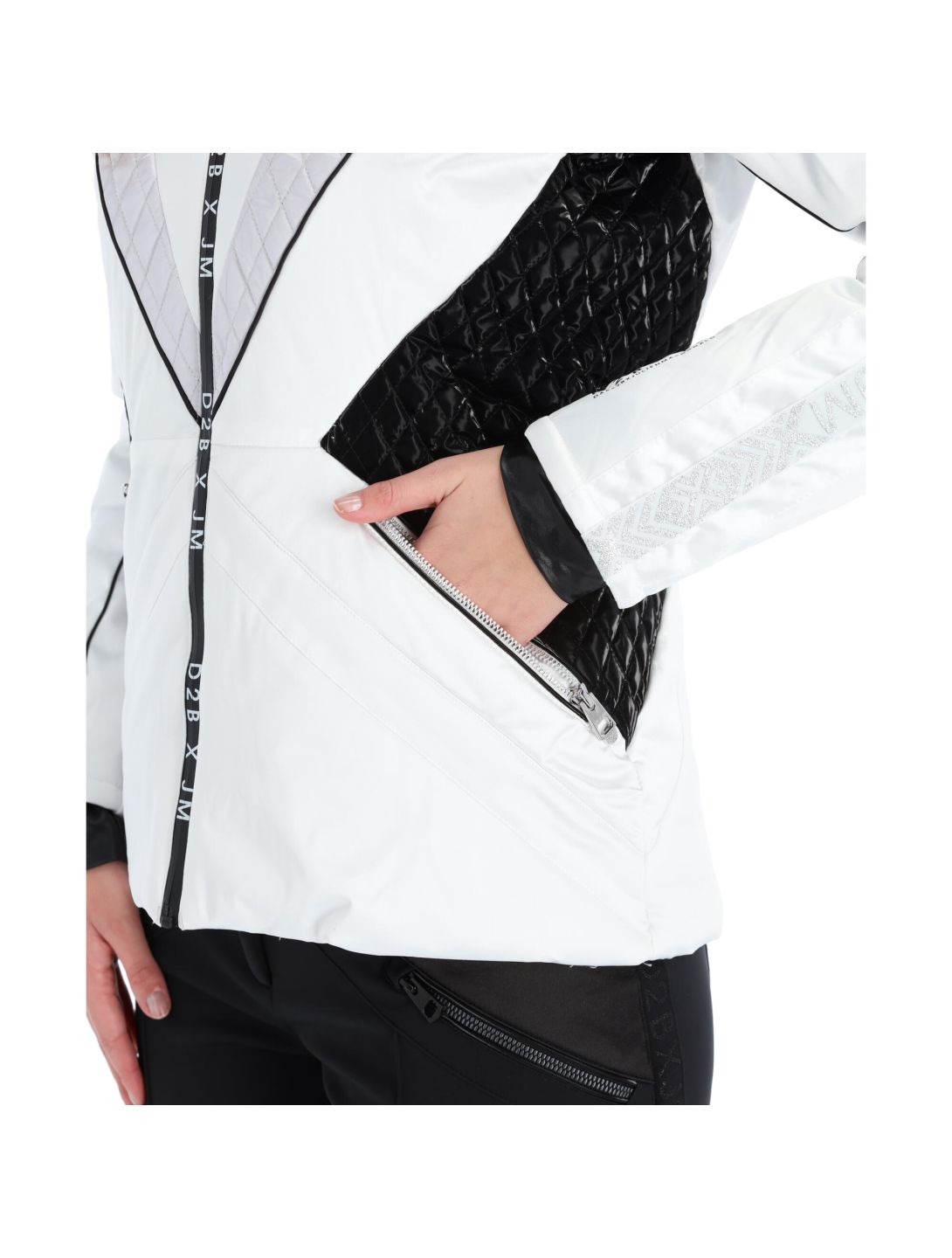 Dare2b x Julien Macdonald, Resplendent Jacket Skijacke Damen weiß