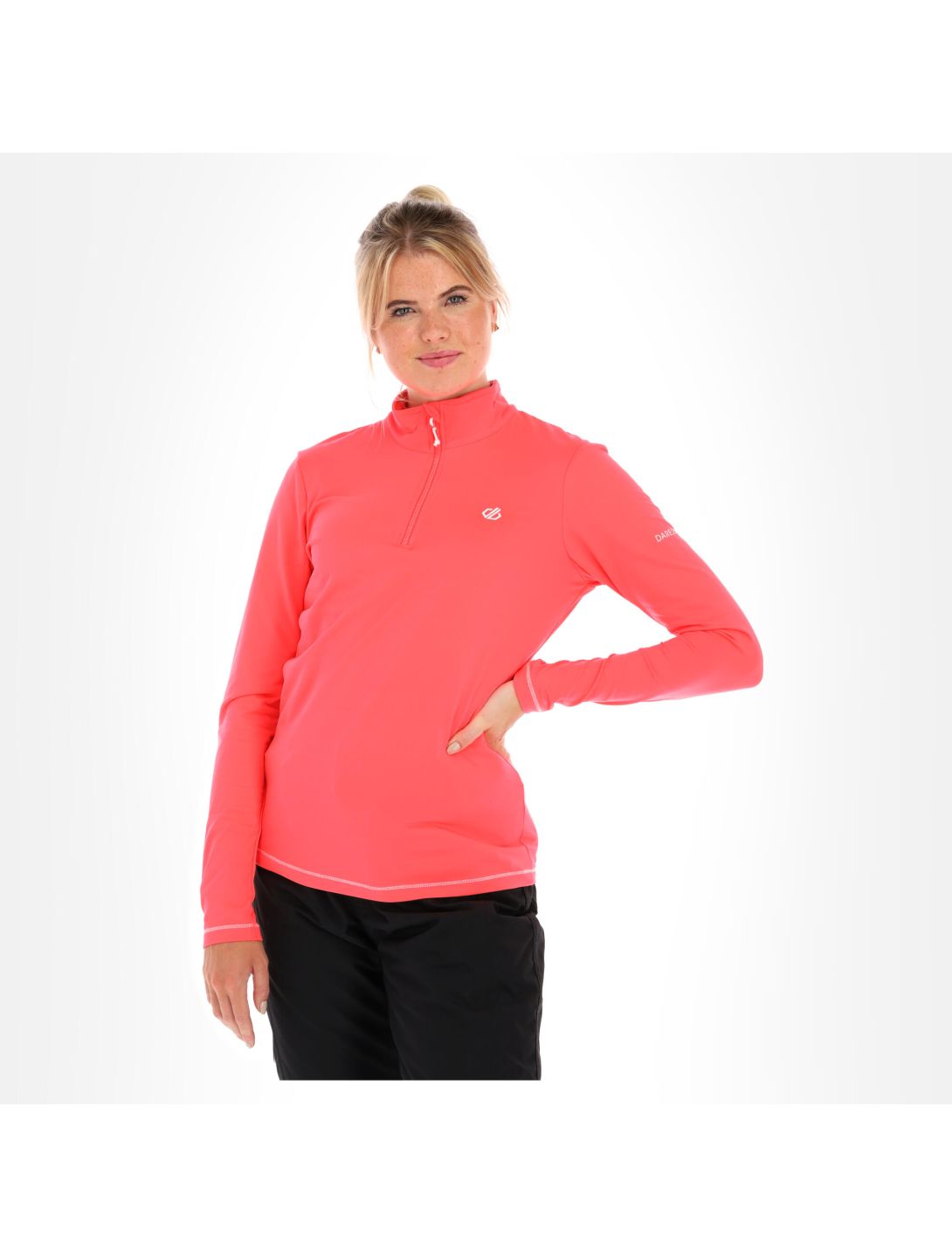 Dare2b, Lowline Ii Stretch Pullover Damen neon rosa