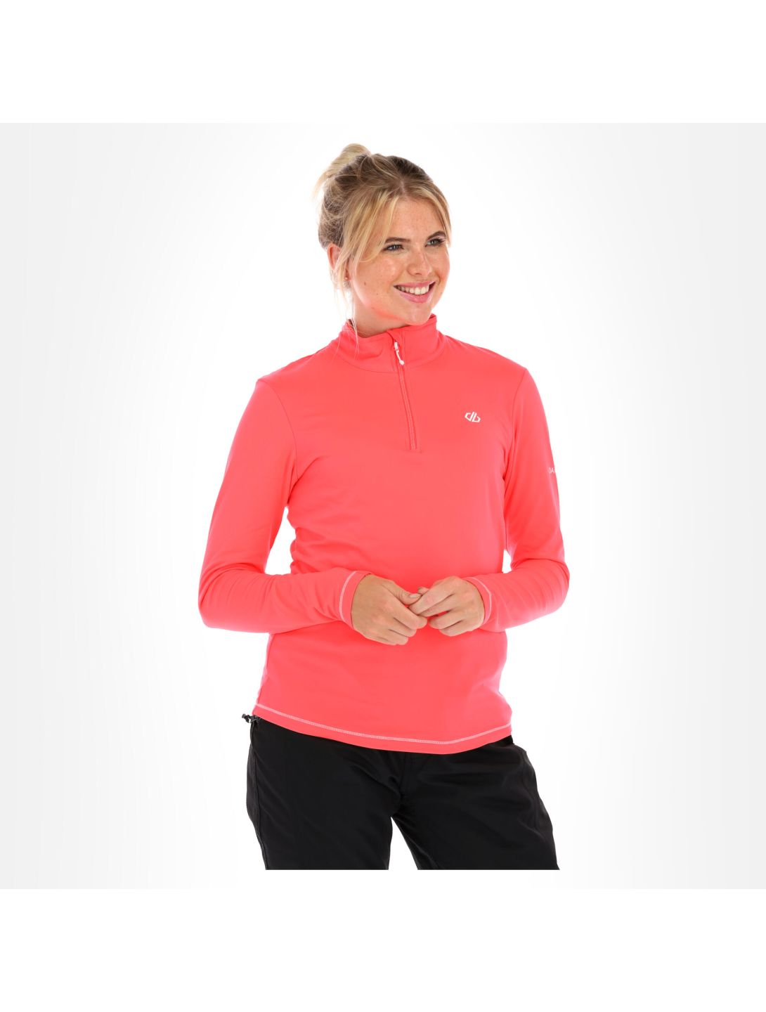 Dare2b, Lowline Ii Stretch Pullover Damen neon rosa