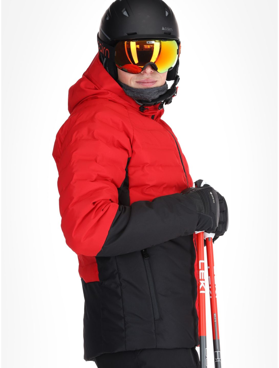 Dare2b, Ollie II Skijacke Herren Danger Red / Black rot, schwarz 