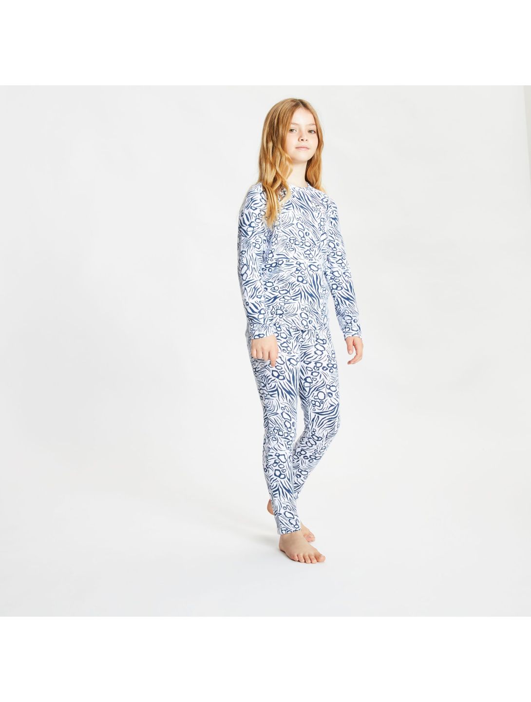 Dare2b, Partition B/L Set Thermoset Kinder dark denim print blau