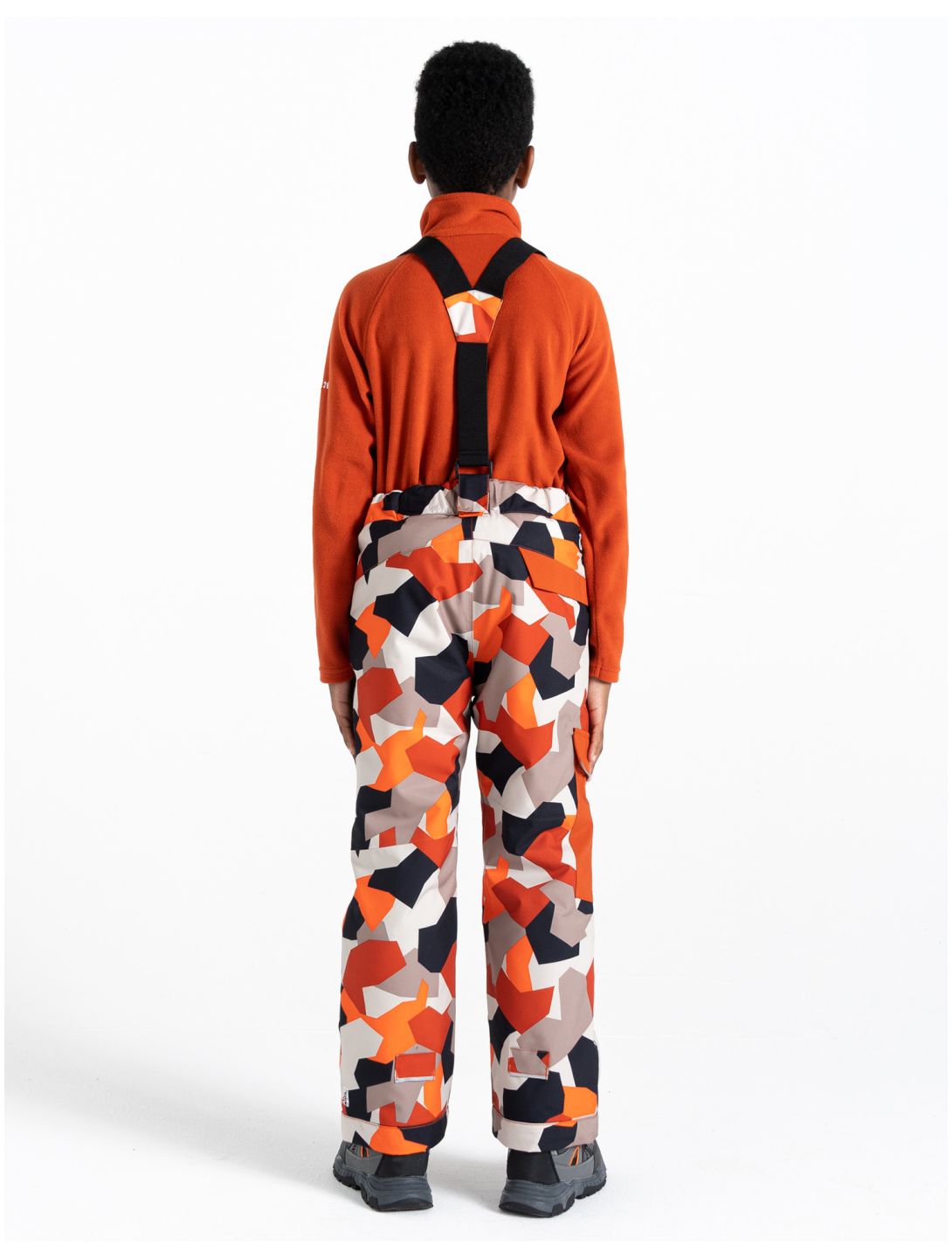 Dare2b, Pow Skihose Kinder Puffins Orange Geo Camo Print orange 