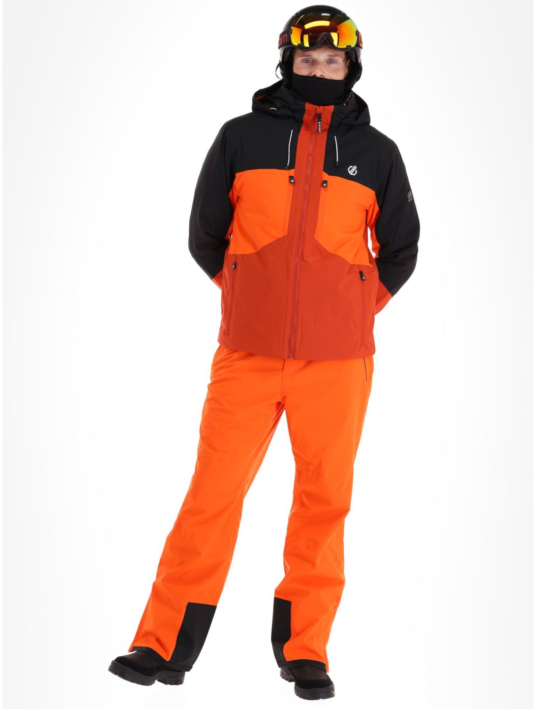 Dare2b, Slopeside Skijacke Herren PuffinOr / Blk orange, schwarz 