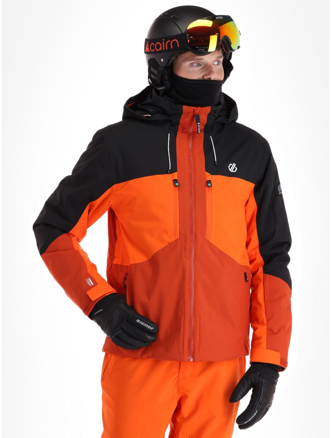 Dare2b, Slopeside Skijacke Herren PuffinOr / Blk orange, schwarz 