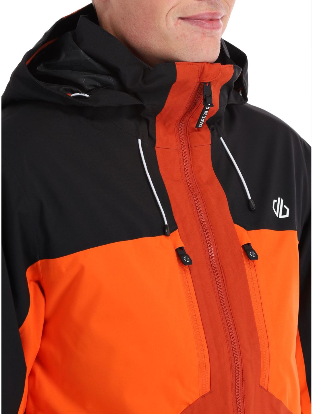 Dare2b, Slopeside Skijacke Herren PuffinOr / Blk orange, schwarz 