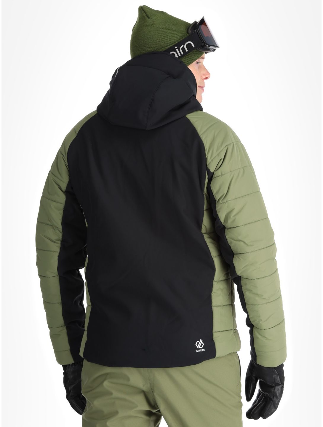 Dare2b, Speed Softshell Skijacke Herren Olivine Green / Black grün, schwarz 