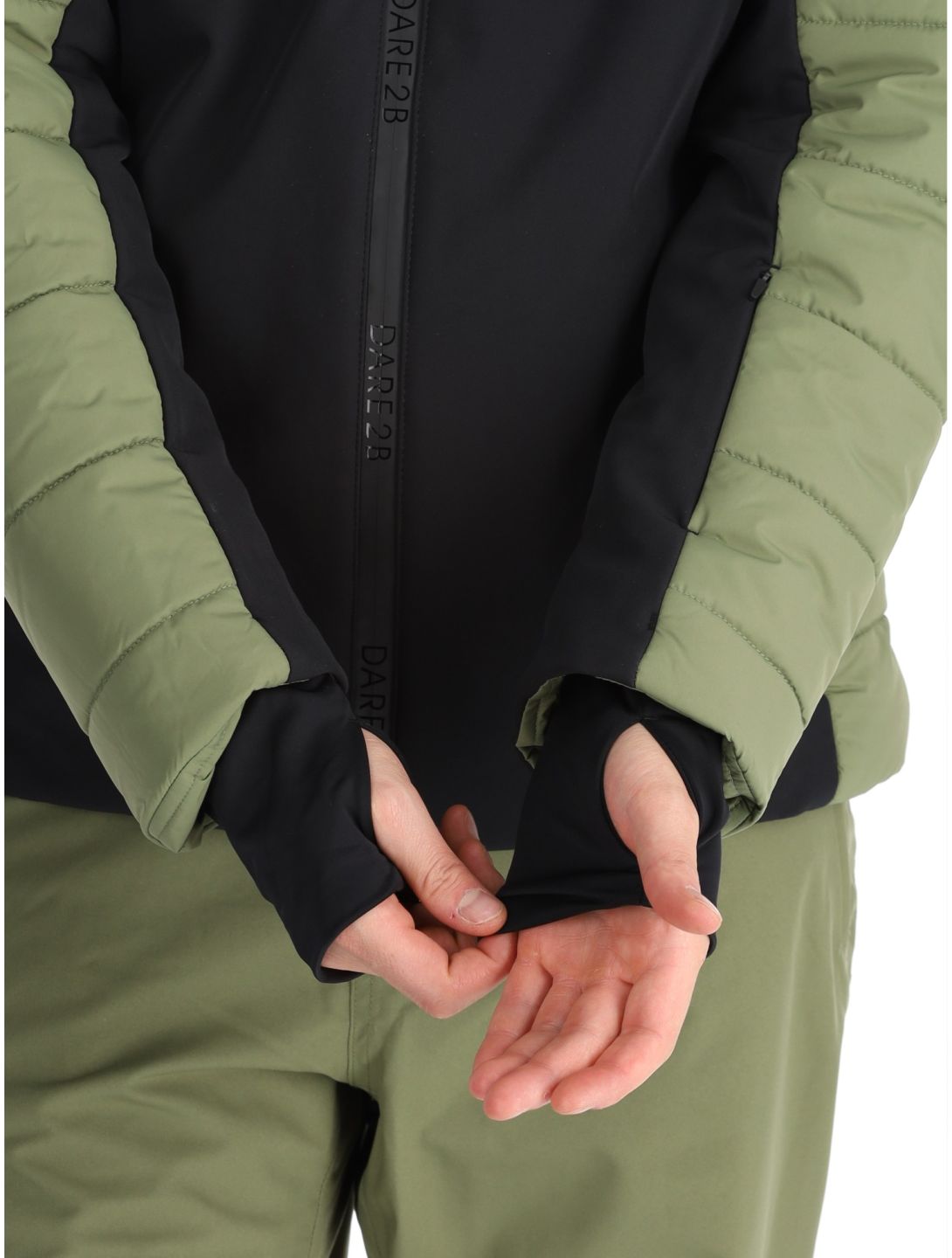 Dare2b, Speed Softshell Skijacke Herren Olivine Green / Black grün, schwarz 