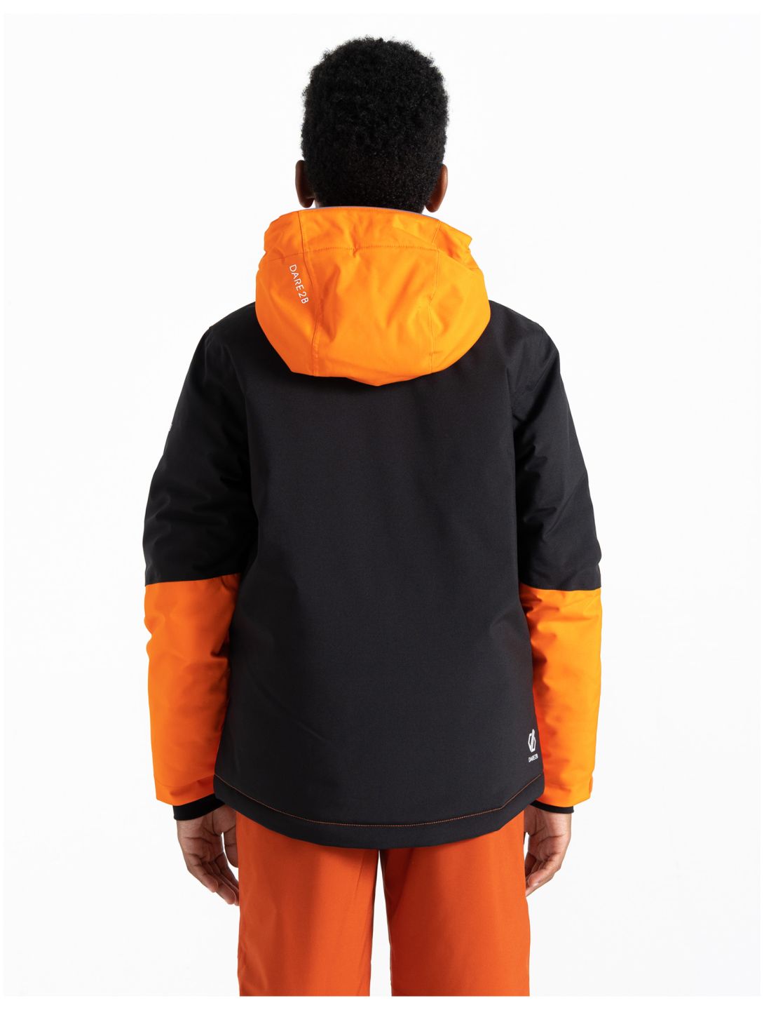 Dare2b, Steazy Skijacke Kinder Puffins Orange/Black orange, schwarz 