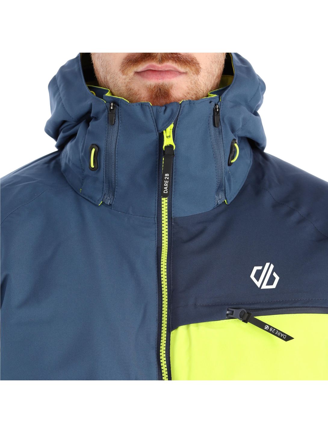 Dare2b, Supercell Jkt Skijacke Herren navy / lime punch blau/grün