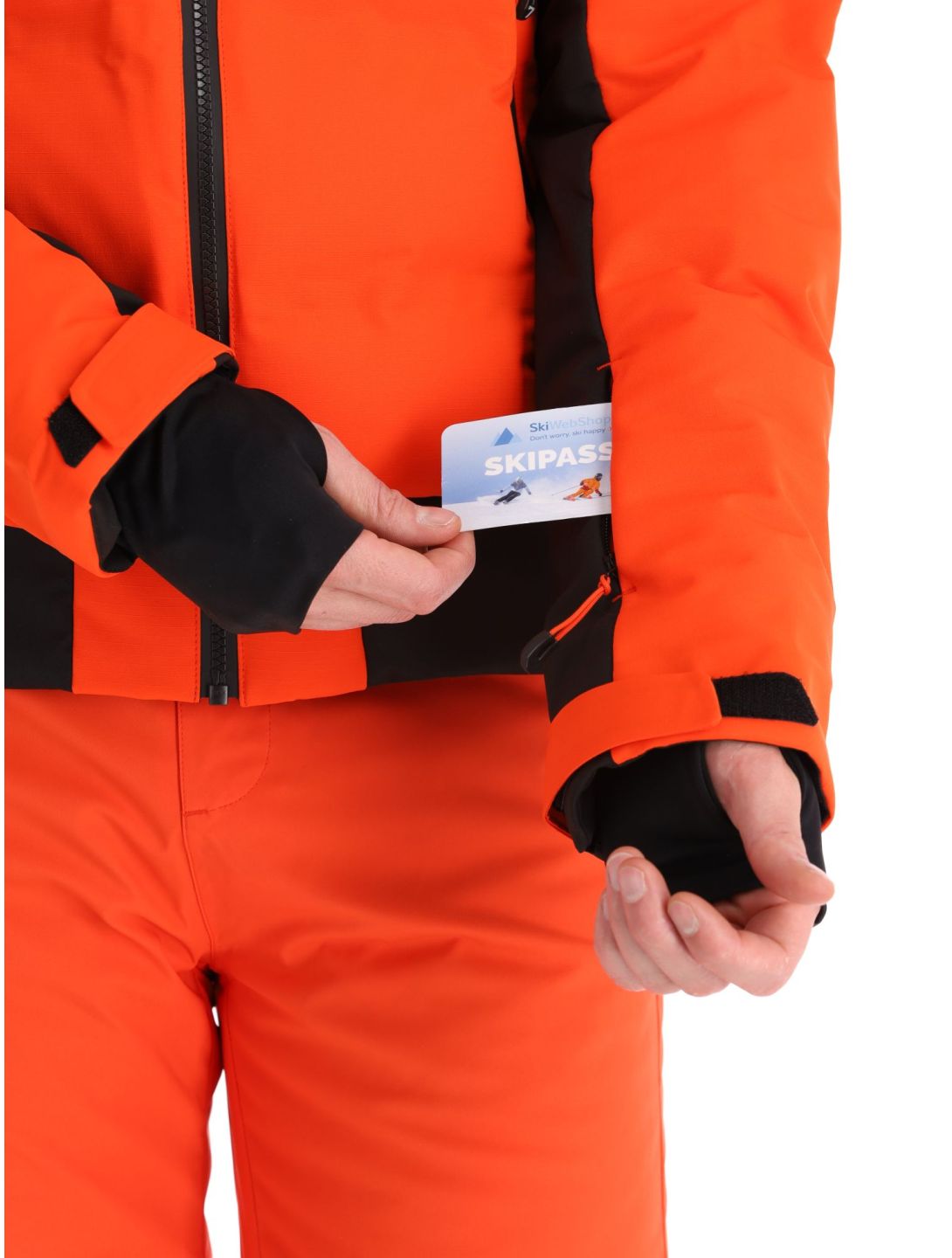 Degre7, Bommy Skijacke Herren Deep Orange orange 