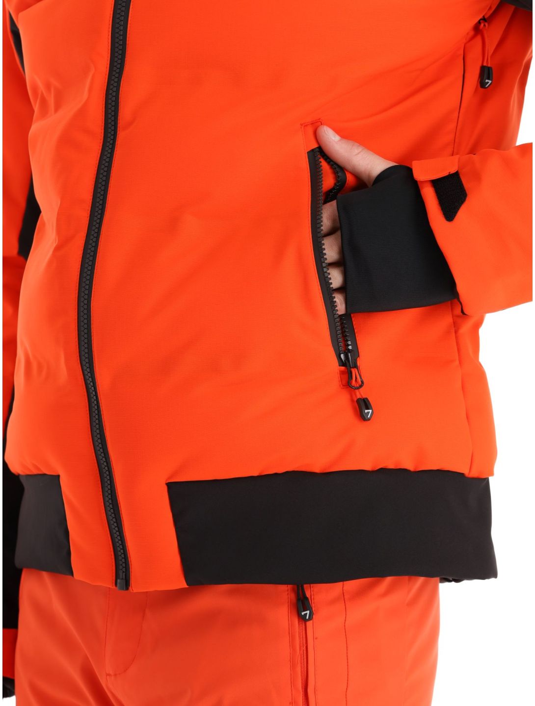 Degre7, Bommy Skijacke Herren Deep Orange orange 