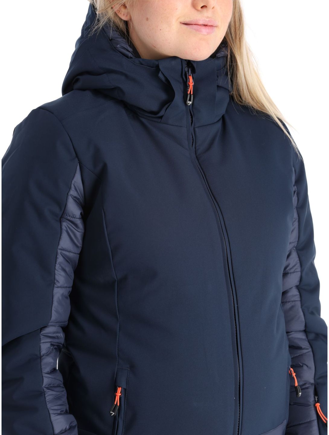 Degre7, Drac Skijacke Damen Midnight blau 