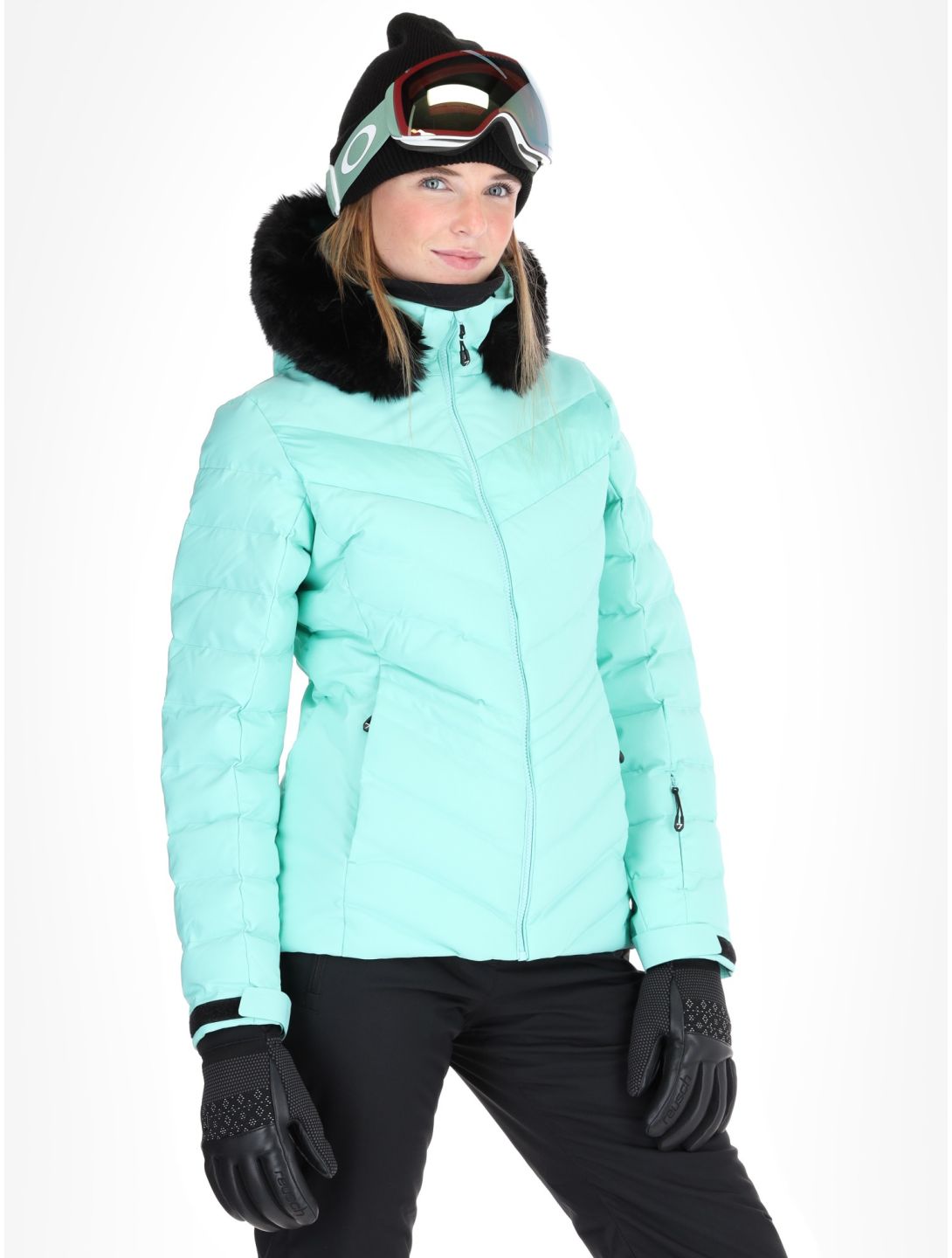 Degre7, Revard Skijacke Damen Jade blau 