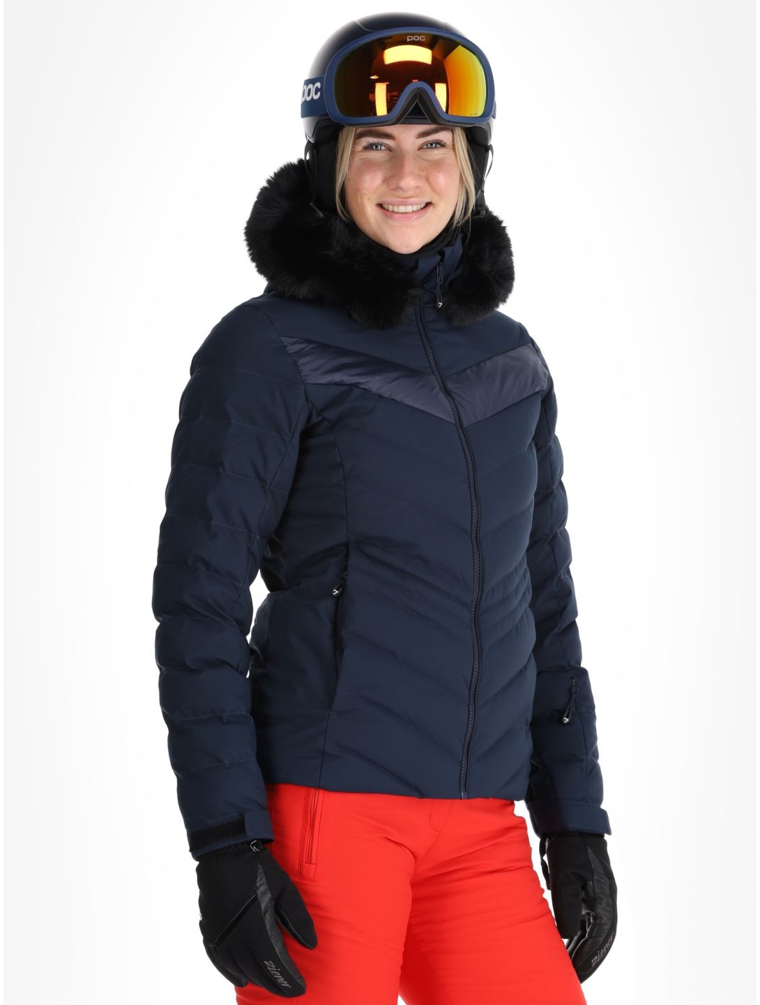 Degre7, Revard Skijacke Damen Midnight blau 