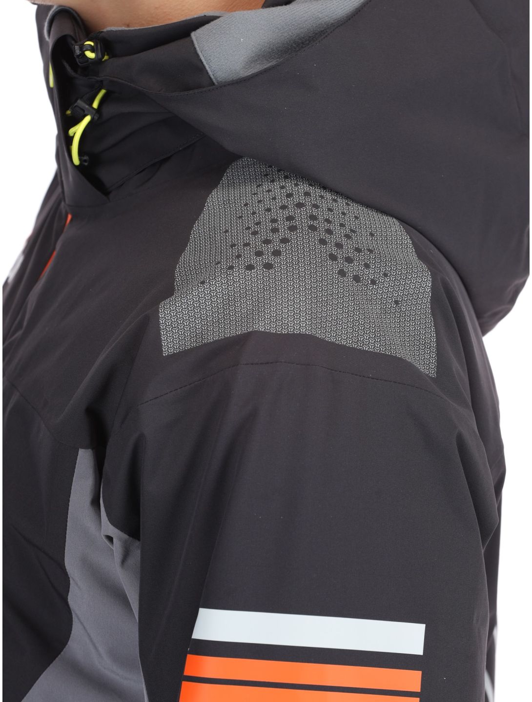 Deluni, Challenger 4 Skijacke Herren Black / Anthracite grau, schwarz 