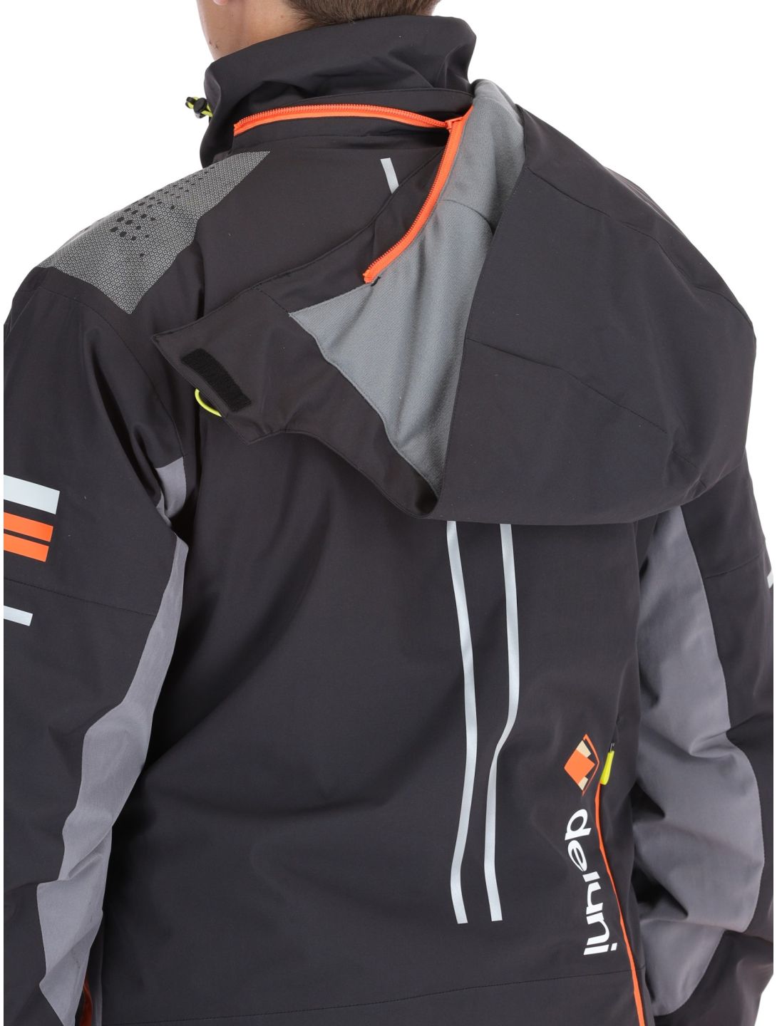 Deluni, Challenger 4 Skijacke Herren Black / Anthracite grau, schwarz 