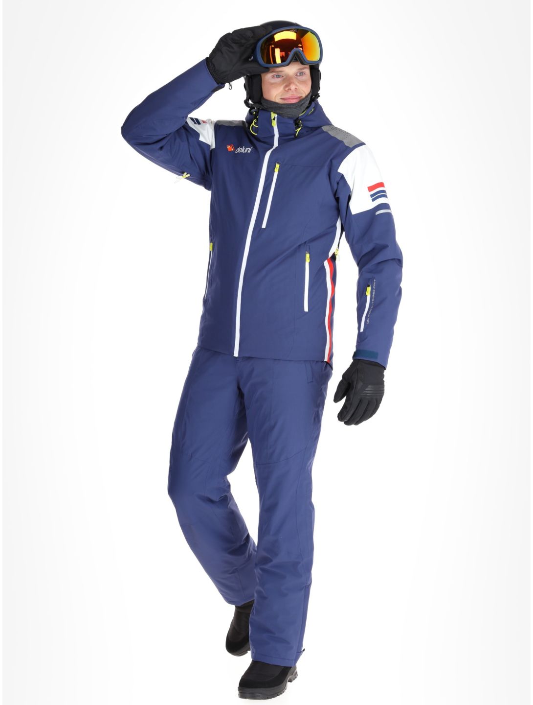 Deluni, Challenger 4 Skijacke Herren Blue blau 