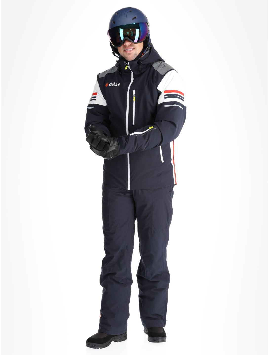 Deluni, Challenger 4 Skijacke Herren Marine blau 