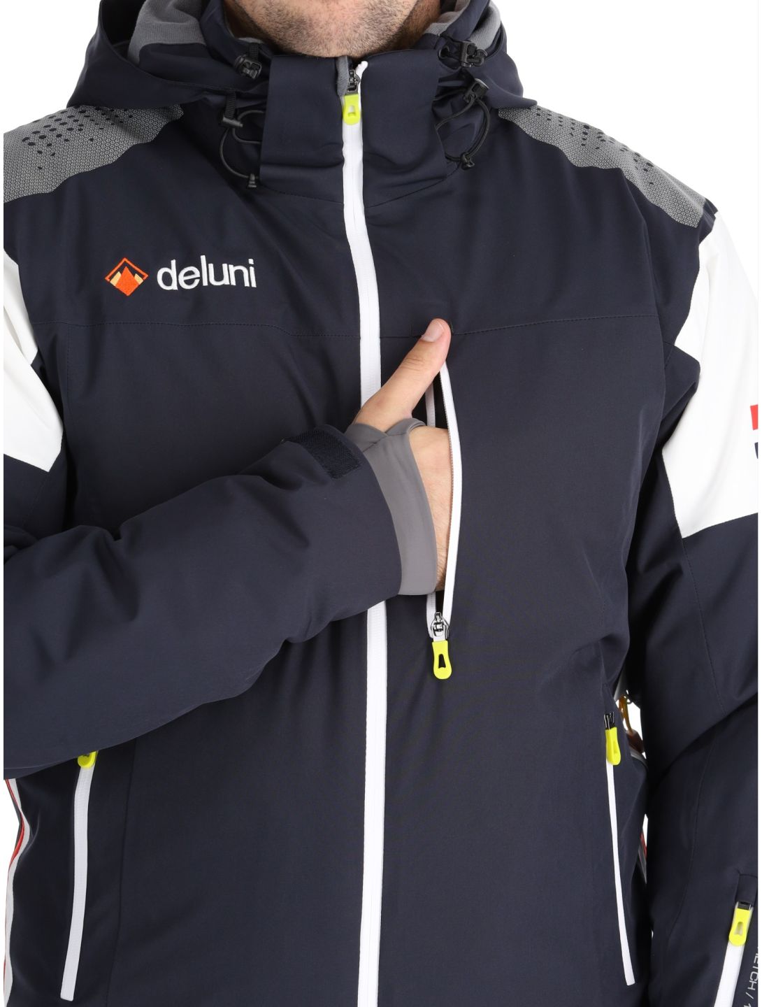 Deluni, Challenger 4 Skijacke Herren Marine blau 