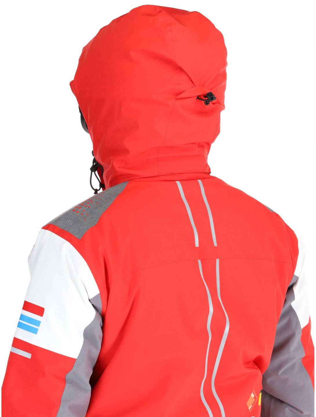 Deluni, Challenger 4 Skijacke Herren Red / Anthracite grau, rot 