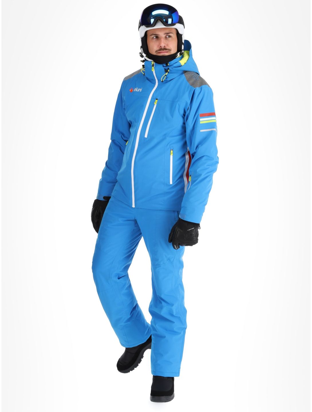 Deluni, Challenger 4 Skijacke Herren Sky Blue blau 