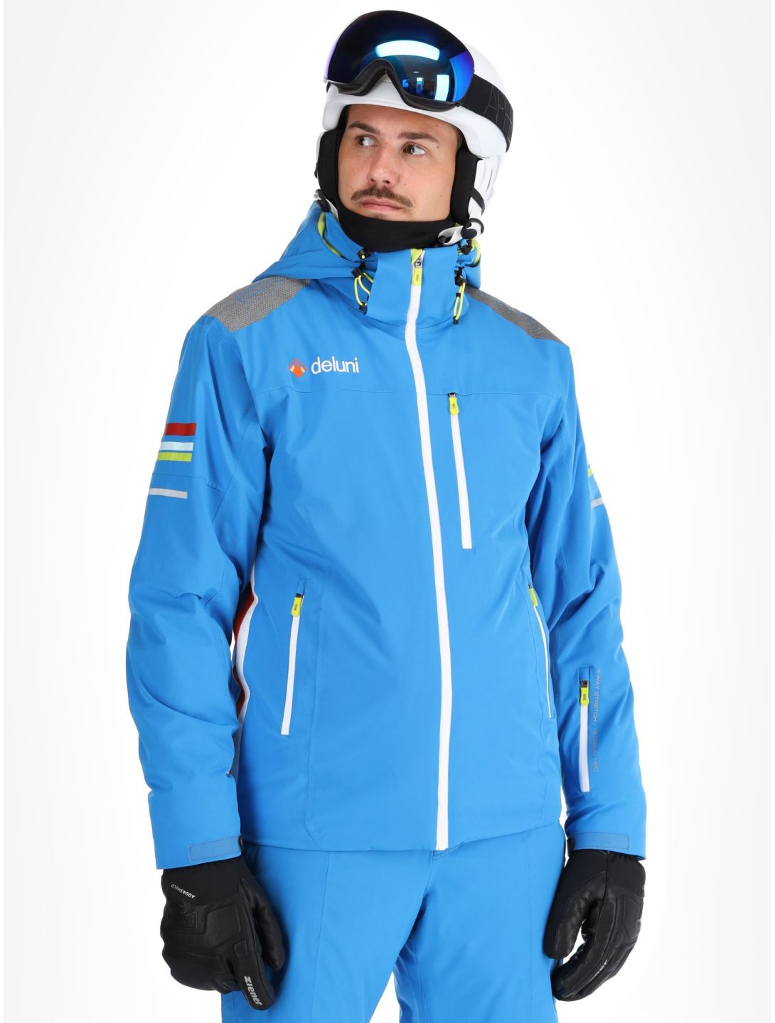 Deluni, Challenger 4 Skijacke Herren Sky Blue blau 