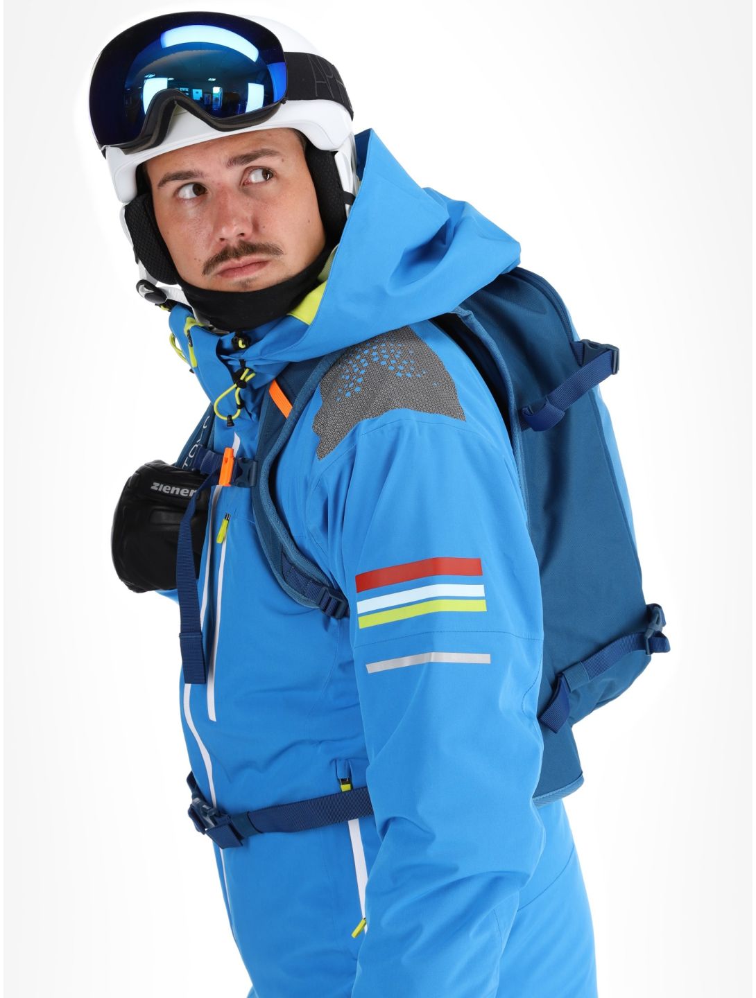 Deluni, Challenger 4 Skijacke Herren Sky Blue blau 