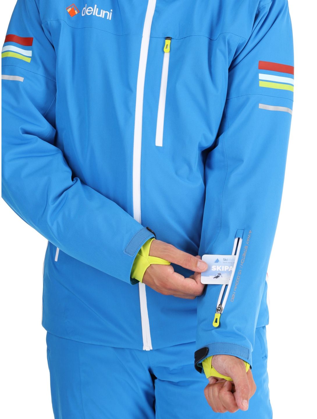 Deluni, Challenger 4 Skijacke Herren Sky Blue blau 