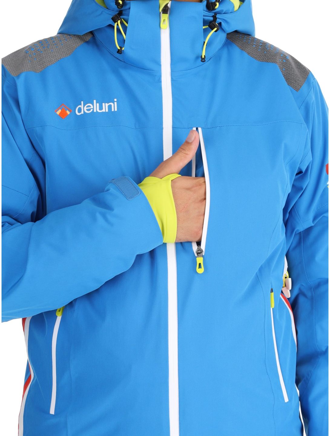 Deluni, Challenger 4 Skijacke Herren Sky Blue blau 