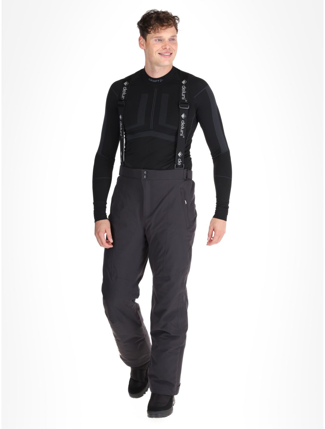 Deluni, Challenger 4 Skihose Herren Black schwarz 