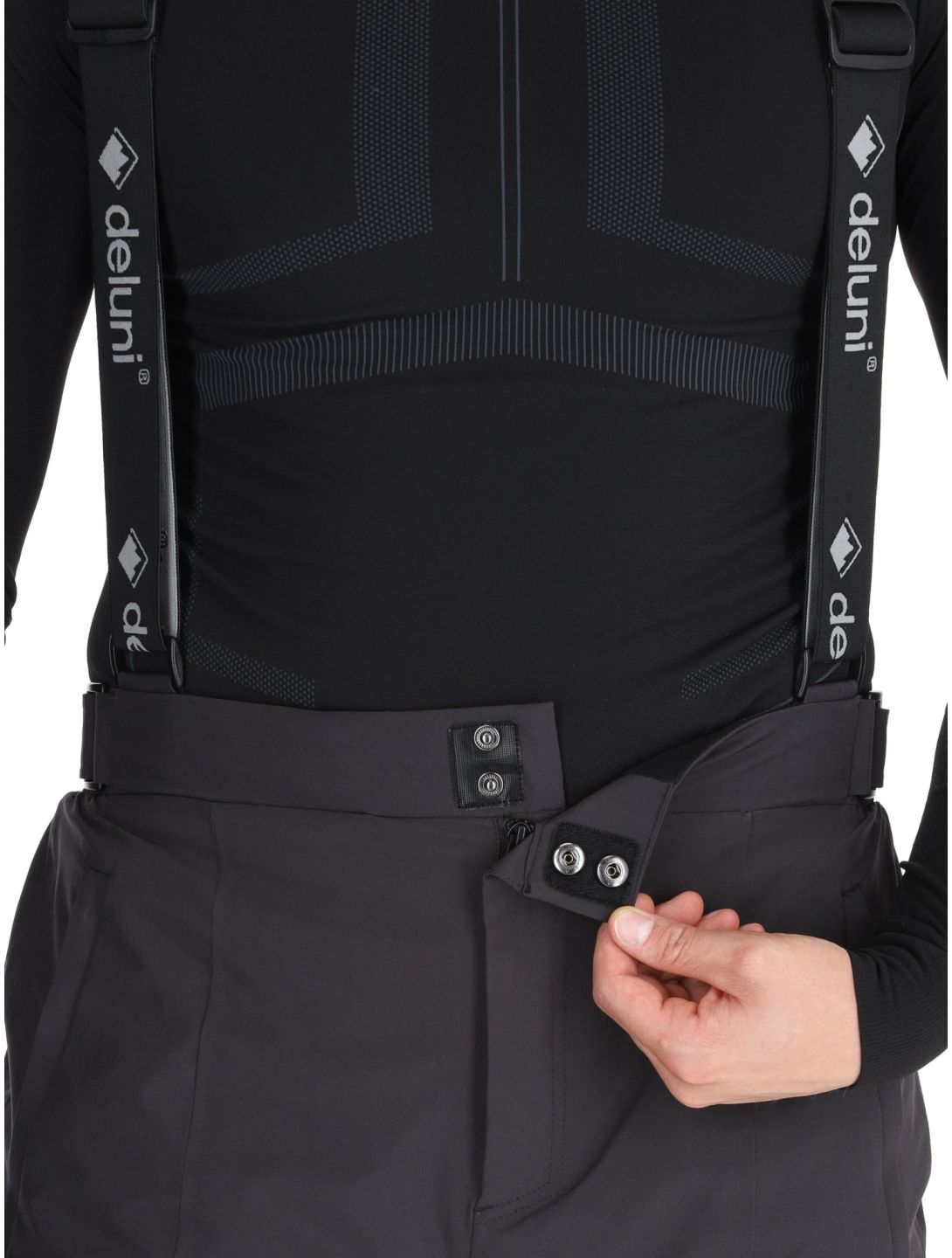 Deluni, Challenger 4 Skihose Herren Black schwarz 