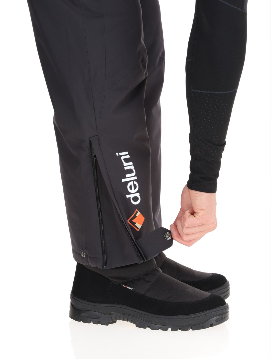 Deluni, Challenger 4 Skihose Herren Black schwarz 