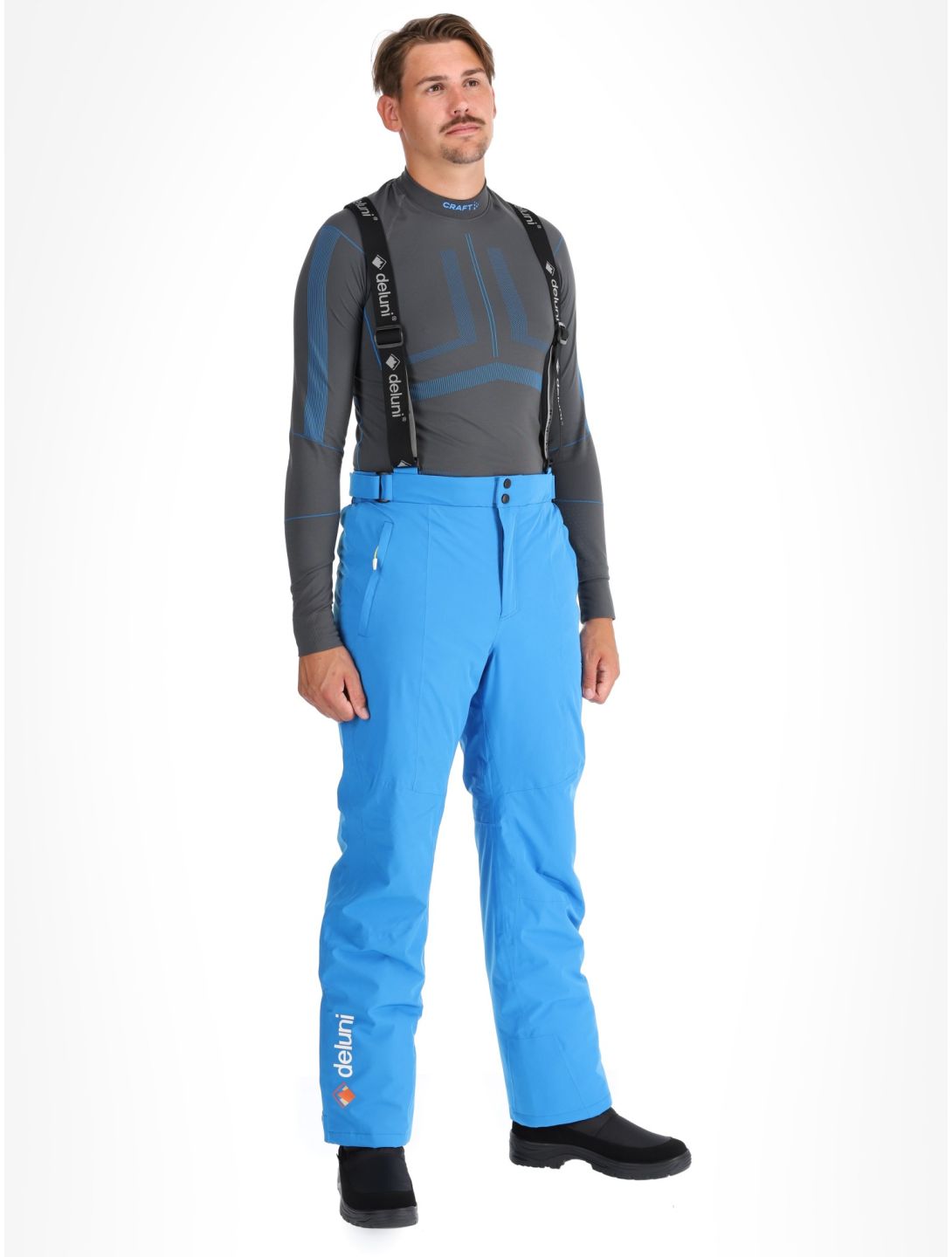 Deluni, Challenger 4 Skihose Herren Sky Blue blau 