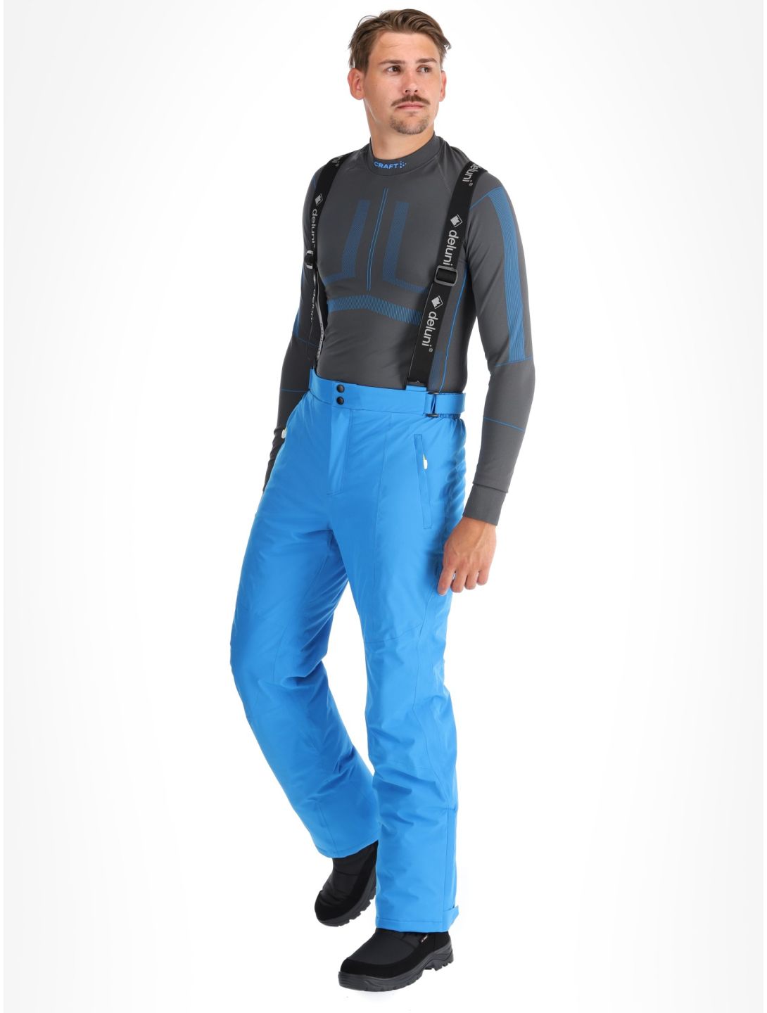 Deluni, Challenger 4 Skihose Herren Sky Blue blau 